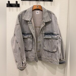 Princess Polly Light Gray Jacket